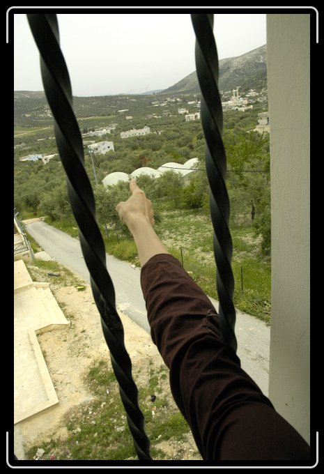 PointSite5092 Pointing to prospective site of the social center this group is planning to build