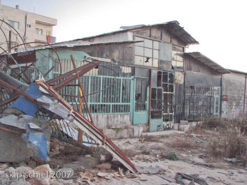 Abandoned building along the highway