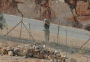 Aiming at the throwers of the rocks