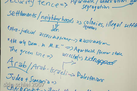 International Solidarity Movement training