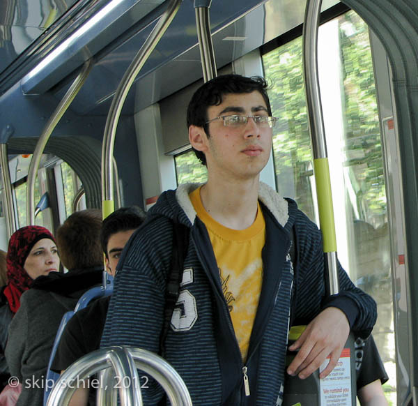 Jerusalem Israel Palestine tram-4860