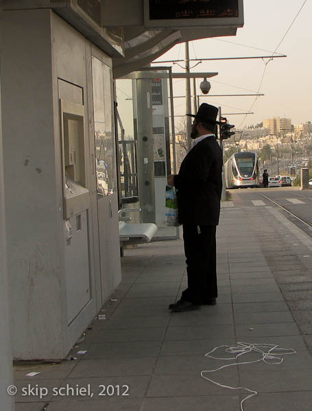 Jerusalem Israel Palestine tram-5056