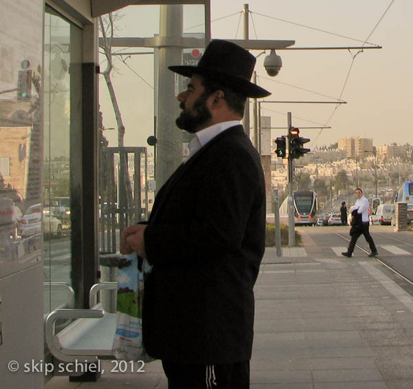 Jerusalem Israel Palestine tram-5057