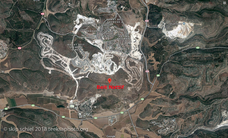 Palestine-Israel-Beit NattifBeit Nattif aerial